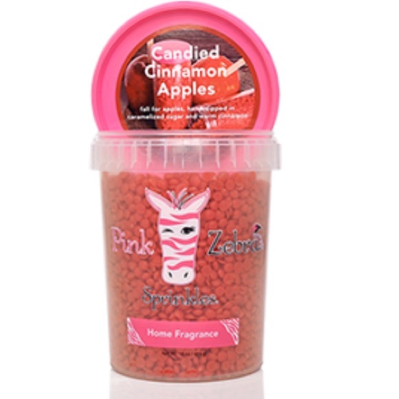 Pink Zebra Candied Cinnamon Apples 16 oz. Carton Sprinkles